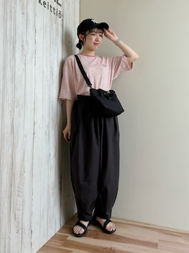 ナカガワさん（レディース・156cm）の夏コーディネート