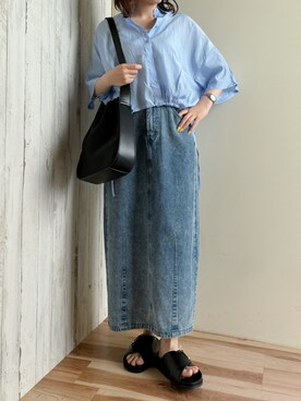 ナカガワさん(レディース・156cm)の春コーディネート