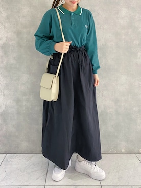 ナカガワさん（レディース・155cm）の夏コーディネート