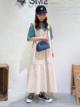 ナカガワさん（レディース・155cm）の夏コーディネート