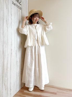 「アイテム（その他シューズ）」を使った、ナカガワさん（レディース・156cm）の春コーディネート