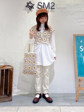 ナカガワさん（レディース・155cm）の春コーディネート