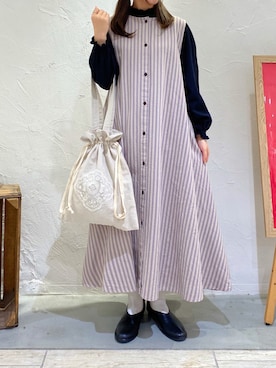 ナカガワさん（レディース・156cm）の冬コーディネート