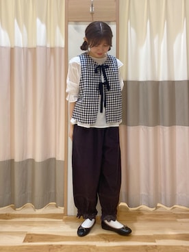 ナカガワさん(レディース・155cm)の夏コーディネート