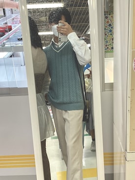 「tiptop（ティップトップ）のアイテム」を使った、daiki.02さん（メンズ・165cm）の夏コーディネート