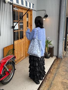 「niko and...（ニコアンド）のアイテム」を使った、frhtu430さん（骨格ウェーブ・レディース・167cm）の夏コーディネート