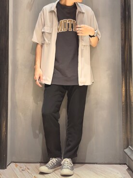 隼さん（メンズ・160cm）の夏コーディネート