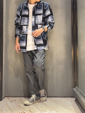 隼さん（メンズ・160cm）の夏コーディネート