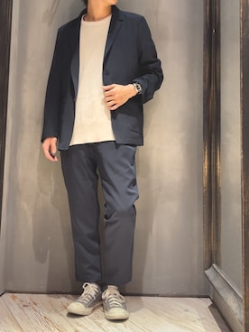 隼さん（メンズ・160cm）の夏コーディネート