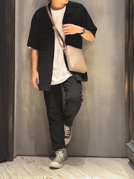 隼さん（メンズ・160cm）の夏コーディネート