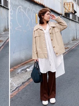 midoriiiiii1991さん（レディース・155cm）の秋コーディネート