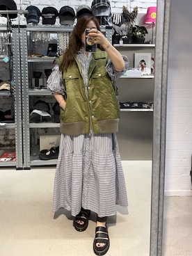 midoriiiiii1991さん（レディース・155cm）の夏コーディネート