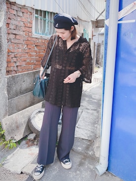 midoriiiiii1991さん（レディース・155cm）の秋コーディネート