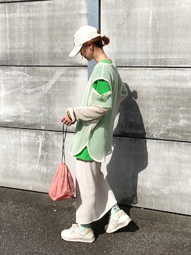 teeemoeさん（レディース・157cm）の夏コーディネート