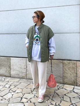 teeemoeさん（レディース・157cm）の春コーディネート