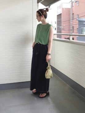 teeemoeさん（レディース・157cm）の夏コーディネート