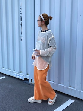 teeemoeさん（レディース・157cm）の夏コーディネート