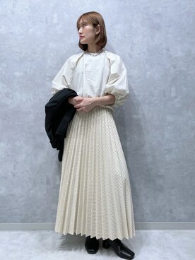 「Ezick（エジック）のアイテム（ジャケット/アウター）」を使った、kyoko.hさん（レディース・160cm）の夏コーディネート