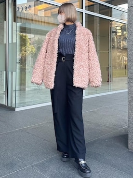 kyoko.hさん（レディース・160cm）の冬コーディネート