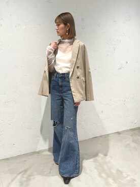 kyoko.hさん(レディース・160cm)の春コーディネート