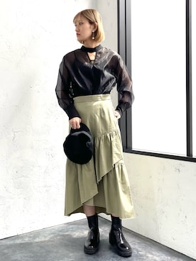 kyoko.hさん（レディース・160cm）の冬コーディネート