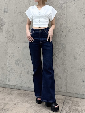 「ROLLA'S（ローラス）のアイテム」を使った、kyoko.hさん（レディース・160cm）の夏コーディネート