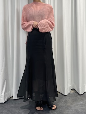 「AmbreNeige」｜「アイテム（スカート）」を使った、kyoko.hさん（レディース・160cm）の春コーディネート