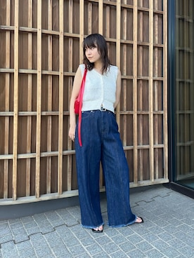 ZOZOマルチサイズ STAFFさん（レディース・153cm）の夏コーディネート