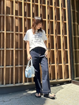 ZOZOマルチサイズ STAFFさん（レディース・152cm）の夏コーディネート