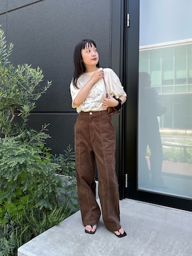 ZOZOマルチサイズ STAFFさん（レディース・152cm）の夏コーディネート