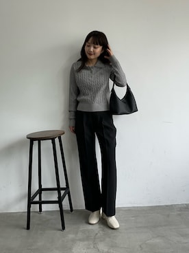 ZOZOマルチサイズ STAFFさん(レディース・152cm)の秋コーディネート