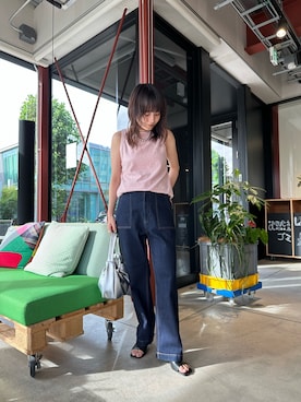 「FREAK'S STORE（フリークスストア）のアイテム」を使った、ZOZOマルチサイズ STAFFさん（レディース・152cm）の夏コーディネート