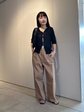 ZOZOマルチサイズ STAFFさん（レディース・153cm）の夏コーディネート