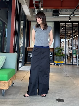 ZOZOマルチサイズ STAFFさん（レディース・153cm）の夏コーディネート