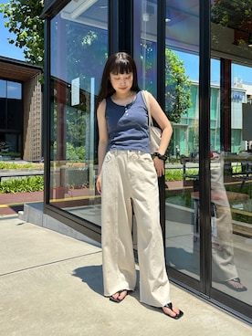 ZOZOマルチサイズ STAFFさん（レディース・152cm）の夏コーディネート