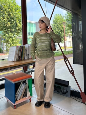 ZOZOマルチサイズ STAFFさん（レディース・153cm）の秋コーディネート