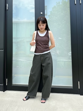 ZOZOマルチサイズ STAFFさん（レディース・152cm）の夏コーディネート