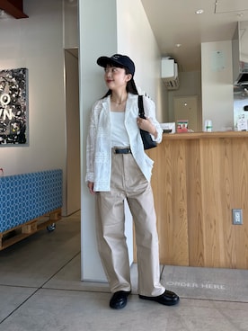 ZOZOマルチサイズ STAFFさん（レディース・153cm）の秋コーディネート