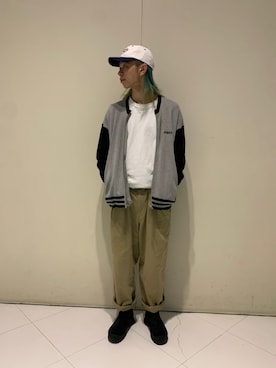 「サイドゴアブーツ」｜NAMIさん（メンズ・175cm）の冬コーディネート