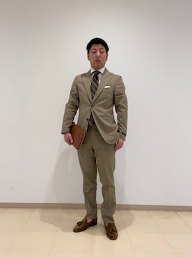 柴田さん(メンズ・163cm)の春コーディネート