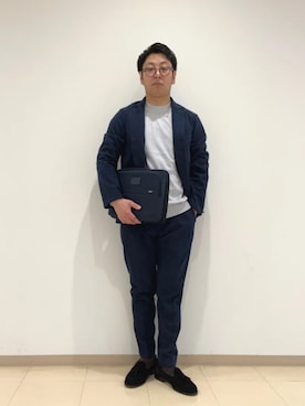 柴田さん(メンズ・163cm)の冬コーディネート