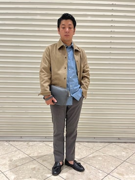 柴田さん（メンズ・163cm）の秋コーディネート