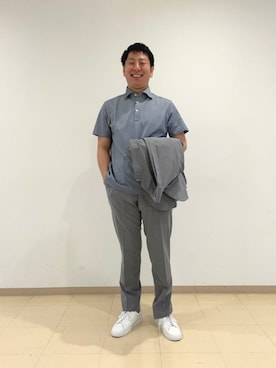 柴田さん(メンズ・163cm)の春コーディネート