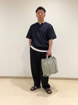 柴田さん(メンズ・163cm)の夏コーディネート