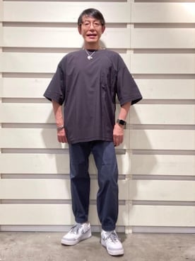 「涼しくて軽い「涼・軽パンツ」」｜よしおさんさん（メンズ・162cm）の夏コーディネート