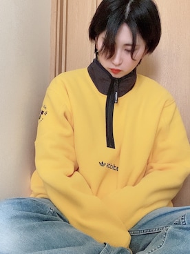 「アイテム（その他トップス）」を使った、ゆはこさん（レディース・177cm・20代）の秋コーディネート