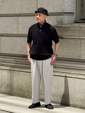「BEAMS PLUS（ビームスプラス）のアイテム」を使った、BEAMS PLUSさん（メンズ・177cm）の夏コーディネート