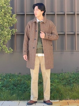 BEAMS PLUSさん（メンズ・183cm）の秋コーディネート
