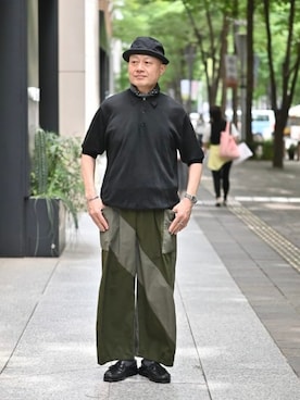 「BEAMS PLUS（ビームスプラス）のアイテム」を使った、BEAMS PLUSさん（メンズ・177cm）の夏コーディネート