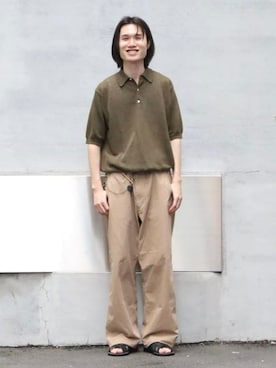 「BEAMS PLUS（ビームスプラス）のアイテム」を使った、BEAMS PLUSさん（メンズ・174cm）の夏コーディネート